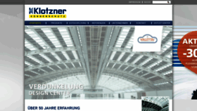 What Klotzner.at website looked like in 2019 (4 years ago)