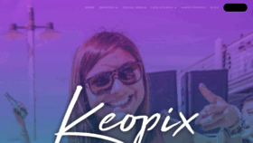 What Keopix.com website looked like in 2019 (4 years ago)