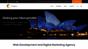 What Kingaru.com.au website looked like in 2019 (4 years ago)