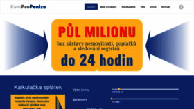 What Kampropenize.cz website looked like in 2019 (4 years ago)