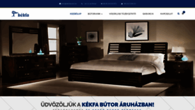 What Kekfabutor.hu website looked like in 2019 (5 years ago)