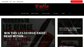 What Knifeworld.com website looked like in 2019 (4 years ago)