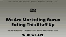 What Kmguru.com website looked like in 2019 (4 years ago)