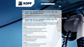 What Kopfweb.de website looked like in 2019 (4 years ago)