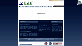 What Kivial.eu website looked like in 2019 (4 years ago)