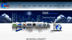 What Krdigitalconcept.com website looked like in 2019 (4 years ago)