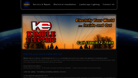 What Kimbleelectric.com website looked like in 2019 (4 years ago)