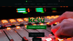What Kcsufm.com website looked like in 2019 (4 years ago)