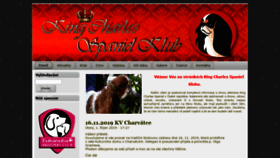 What Kingcharlesspaniel.cz website looked like in 2019 (4 years ago)