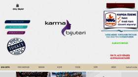 What Karmabijuteri.com website looked like in 2019 (4 years ago)