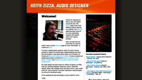What Keithzizza.com website looked like in 2019 (4 years ago)