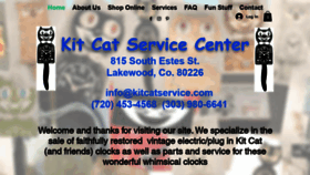 What Kitcatservice.com website looked like in 2019 (4 years ago)
