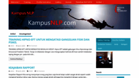 What Kampusnlp.com website looked like in 2019 (4 years ago)
