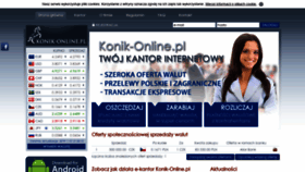 What Konik-online.pl website looked like in 2019 (4 years ago)