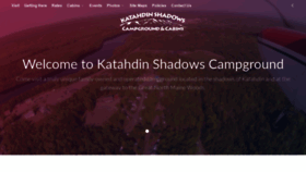 What Katahdinshadows.com website looked like in 2019 (4 years ago)