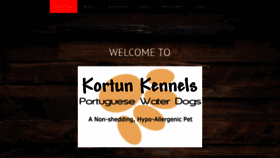 What Kortunkennels.com website looked like in 2019 (4 years ago)