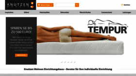 What Knutzen.de website looked like in 2019 (6 years ago)