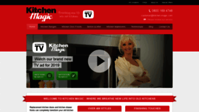 What Kitchen-magic.com website looked like in 2019 (4 years ago)