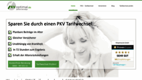 What Kvoptimal.de website looked like in 2019 (4 years ago)