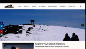 What Kilimanjarobudgetsafaris.com website looked like in 2019 (5 years ago)