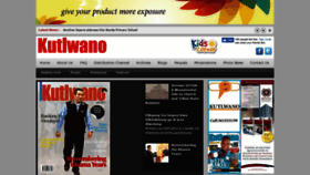 What Kutlwano.gov.bw website looked like in 2019 (4 years ago)