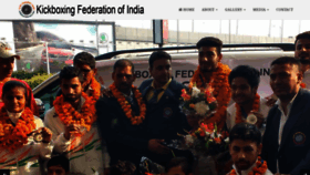 What Kickboxingfederationofindia.com website looked like in 2019 (4 years ago)