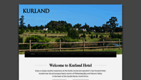 What Kurland.co.za website looked like in 2019 (4 years ago)