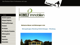 What Kobelt-immobilien.de website looked like in 2019 (4 years ago)