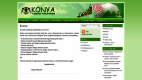 What Konyagumruk.com website looked like in 2019 (4 years ago)