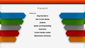 What Kingways.biz website looked like in 2019 (4 years ago)