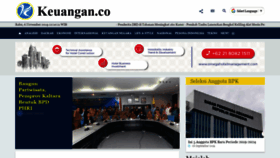 What Keuangan.co website looked like in 2019 (4 years ago)