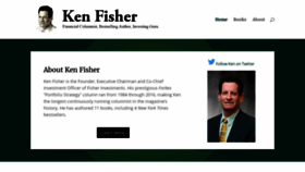 What Kenfisher.com website looked like in 2019 (4 years ago)