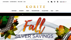 What Korite.com website looked like in 2019 (4 years ago)