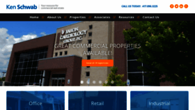 What Kenschwab.com website looked like in 2019 (5 years ago)