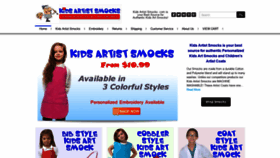 What Kidsartistsmocks.com website looked like in 2019 (4 years ago)