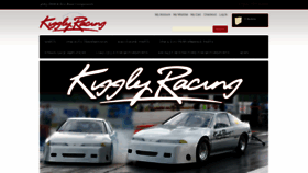 What Kigglyracing.com website looked like in 2019 (4 years ago)