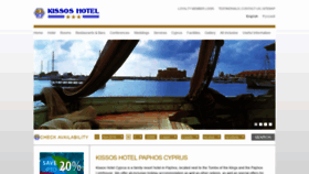 What Kissoshotel.com website looked like in 2019 (4 years ago)