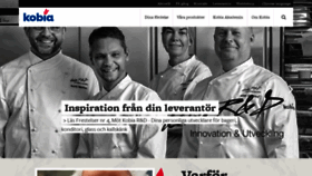 What Kobia.se website looked like in 2019 (4 years ago)