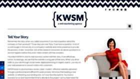 What Kwsmdesign.com website looked like in 2019 (4 years ago)