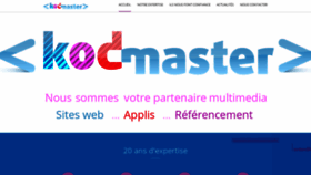 What Kodmaster.com website looked like in 2019 (4 years ago)