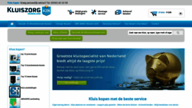 What Kluiszorg.nl website looked like in 2019 (4 years ago)