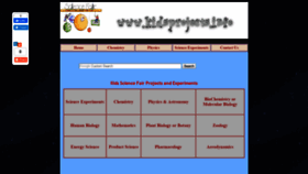 What Kidsprojects.info website looked like in 2019 (4 years ago)