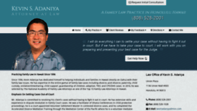 What Kevinadaniya.com website looked like in 2019 (4 years ago)