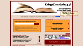 What Ksiegazmarlych24.pl website looked like in 2019 (4 years ago)