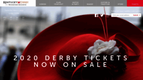 What Kentuckyderby.info website looked like in 2019 (4 years ago)