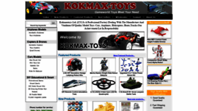 What Kokmaxtoys.com website looked like in 2019 (4 years ago)