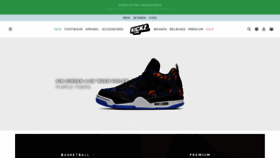 What Kickz.com website looked like in 2019 (4 years ago)