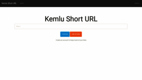 What Kem.lu website looked like in 2019 (4 years ago)