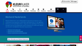 What Kleurrijker.nl website looked like in 2019 (6 years ago)