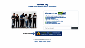 What Kentree.org website looked like in 2019 (4 years ago)